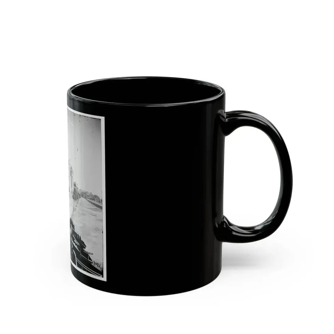 Charleston, S.C. East Battery; Dismantled Blakely Gun In Foreground (U.S. Civil War) Black Coffee Mug - Go Mug Yourself