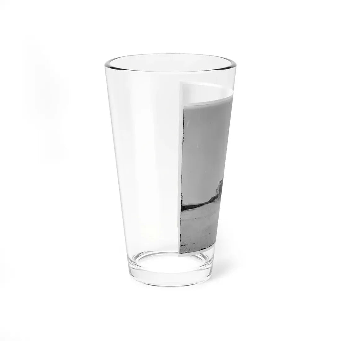 Charleston, S.C. Houses On The Battery Damaged By Shell-Fire (U.S. Civil War) Pint Glass 16oz - Go Mug Yourself
