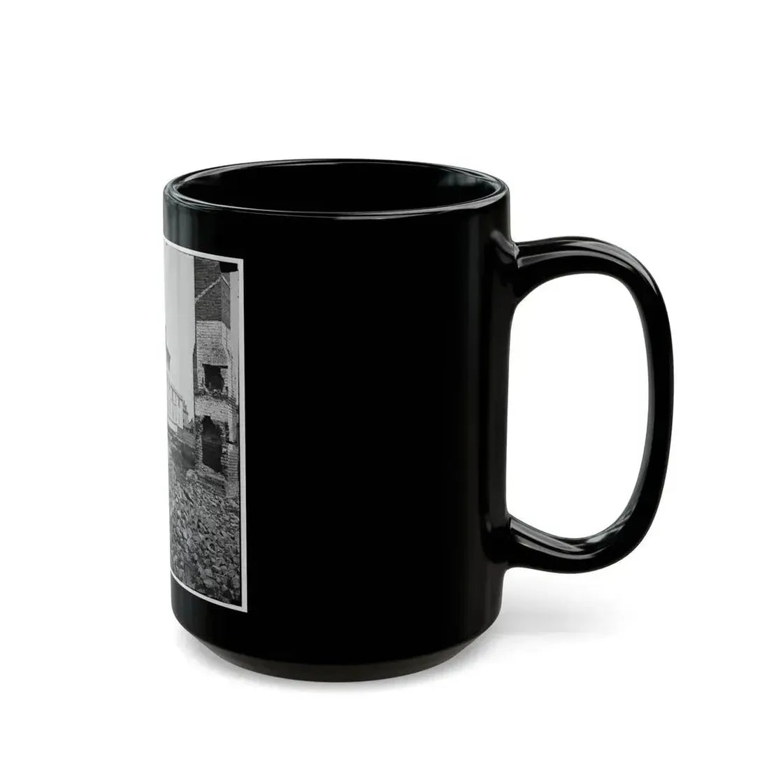 Charleston, S.C. O'connor House (180 Broad Street), In Which Union Officers Were Confined Under Fire (U.S. Civil War) Black Coffee Mug - Go Mug Yourself