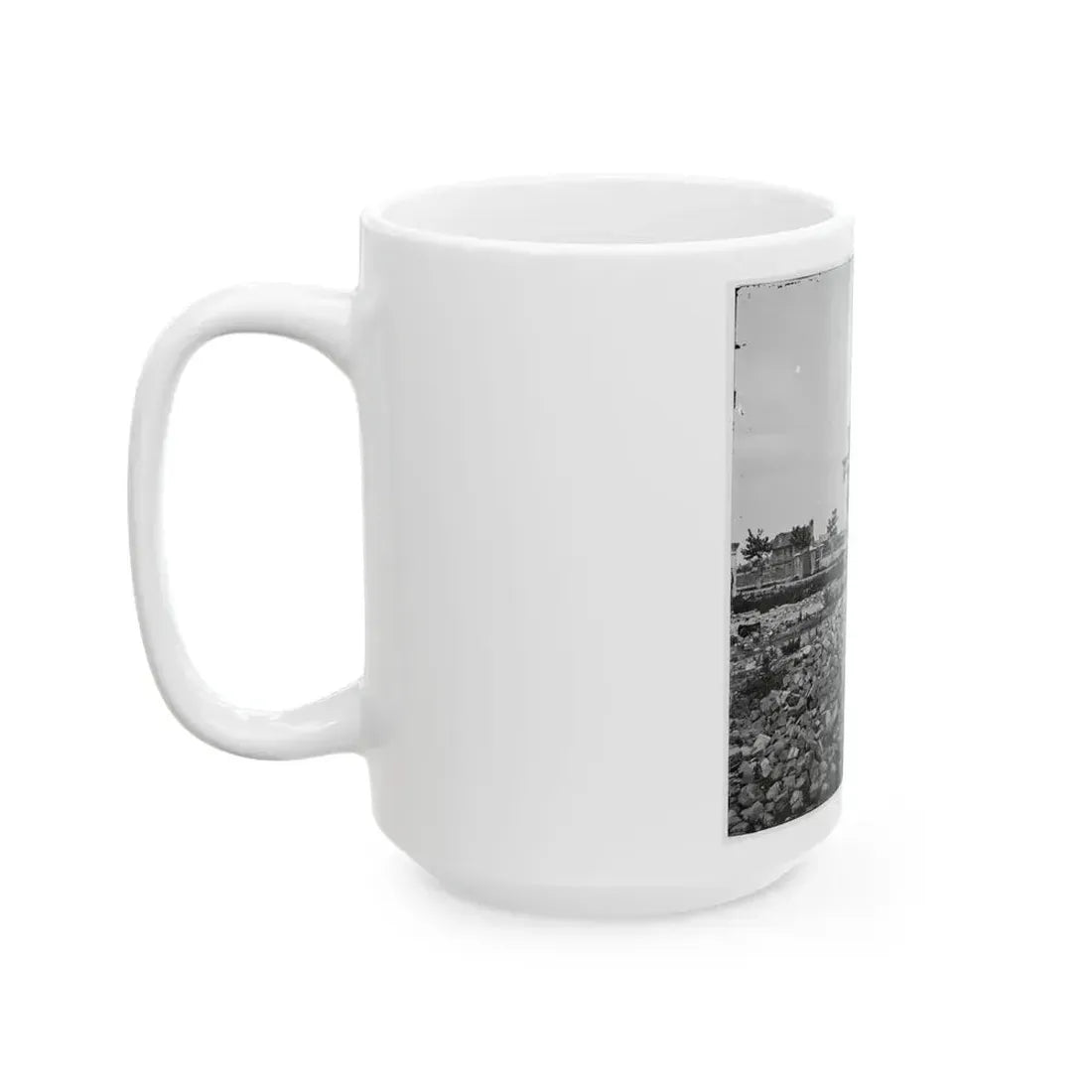Charleston, S.C. O'connor House (180 Broad Street), In Which Union Officers Were Confined Under Fire (U.S. Civil War) White Coffee Mug - Go Mug Yourself