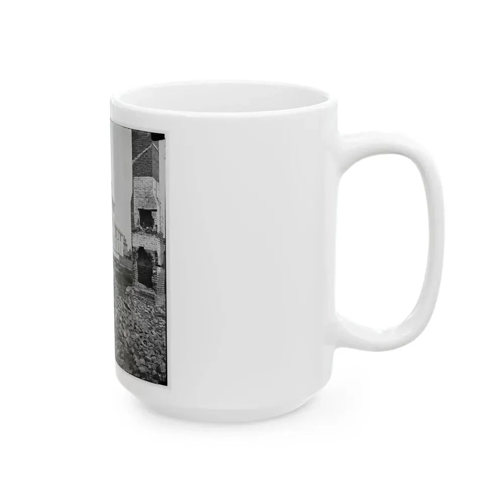 Charleston, S.C. O'connor House (180 Broad Street), In Which Union Officers Were Confined Under Fire (U.S. Civil War) White Coffee Mug - Go Mug Yourself