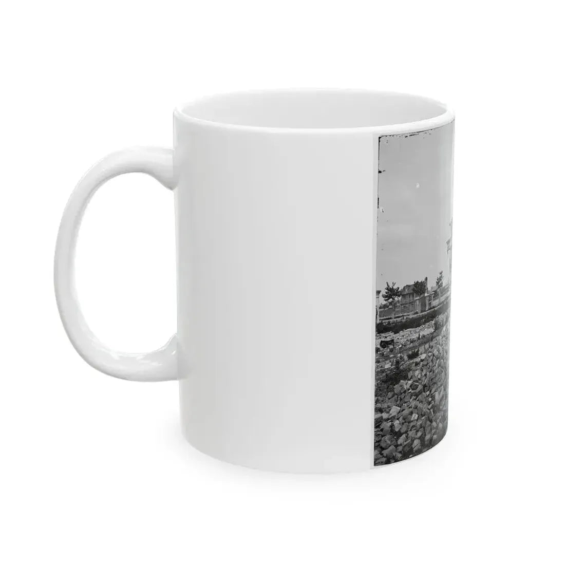 Charleston, S.C. O'connor House (180 Broad Street), In Which Union Officers Were Confined Under Fire (U.S. Civil War) White Coffee Mug - Go Mug Yourself