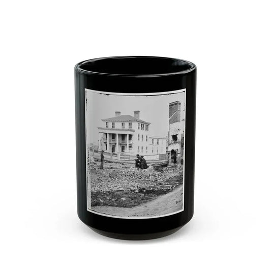 Charleston, S.C. O'connor House; Another View (U.S. Civil War) Black Coffee Mug 15oz - Go Mug Yourself