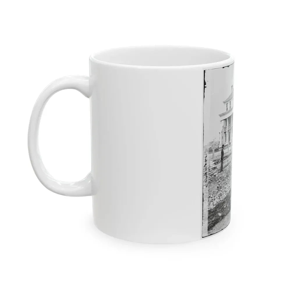 Charleston, S.C. O'connor House; Another View (U.S. Civil War) White Coffee Mug - Go Mug Yourself