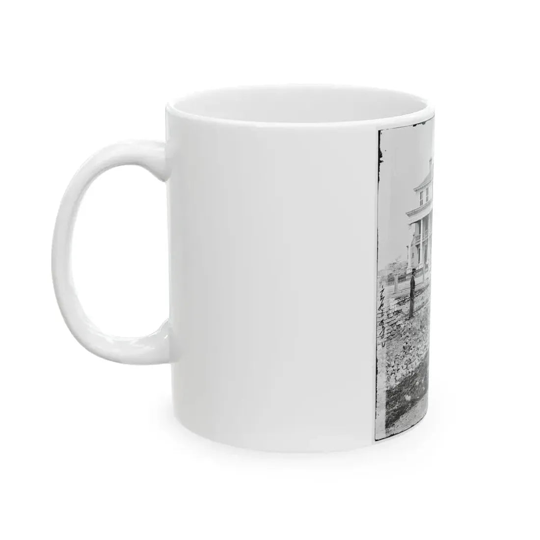 Charleston, S.C. O'connor House; Another View (U.S. Civil War) White Coffee Mug - Go Mug Yourself