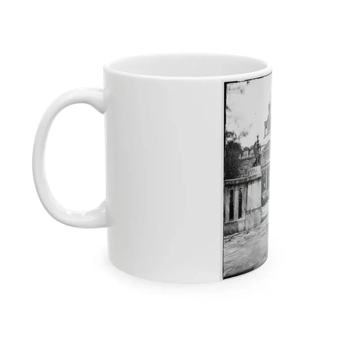 Charleston, S.C. Orphan Asylum (160 Calhoun Street) (U.S. Civil War) White Coffee Mug - Go Mug Yourself
