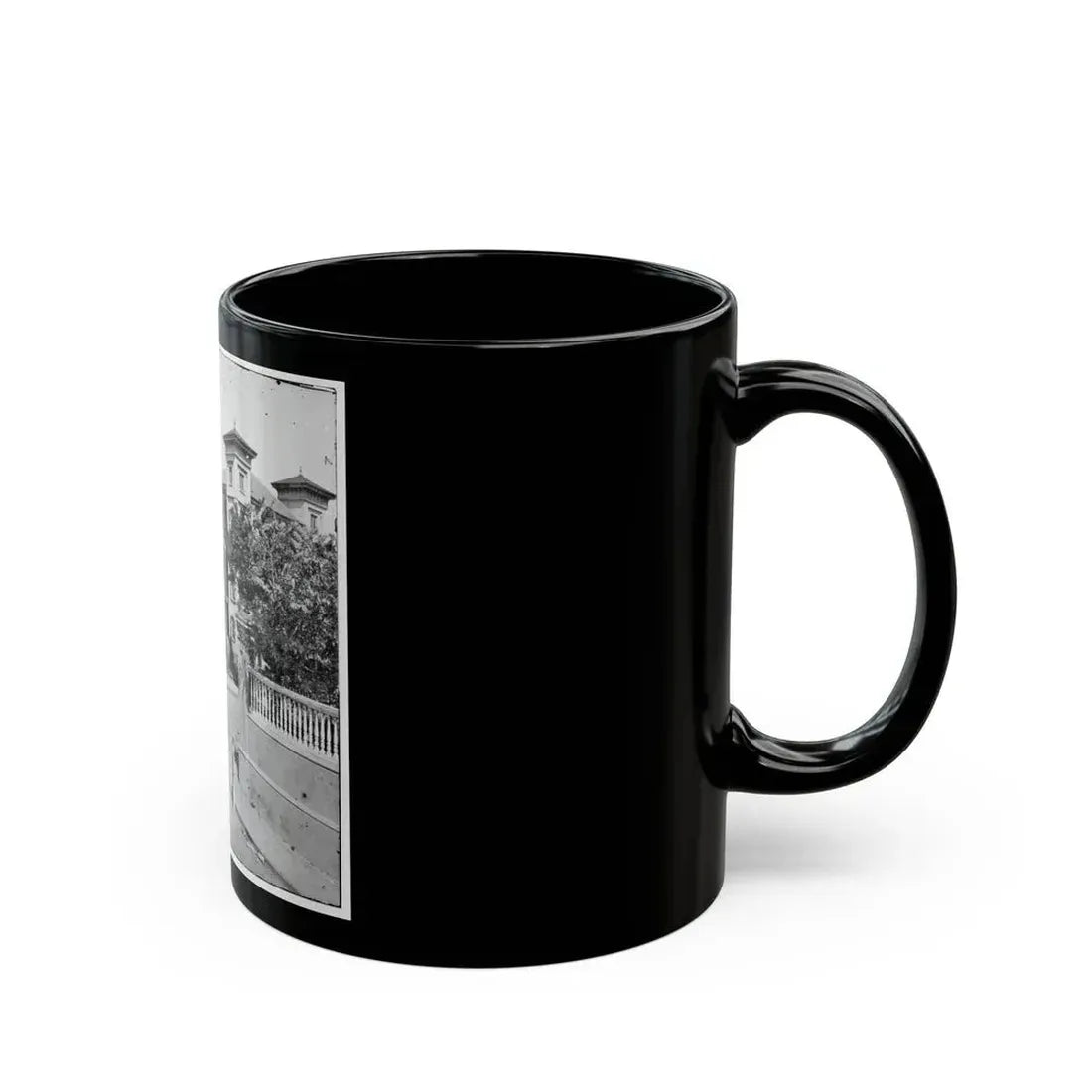 Charleston, S.C. Roper's Hospital; A Closer View (U.S. Civil War) Black Coffee Mug - Go Mug Yourself