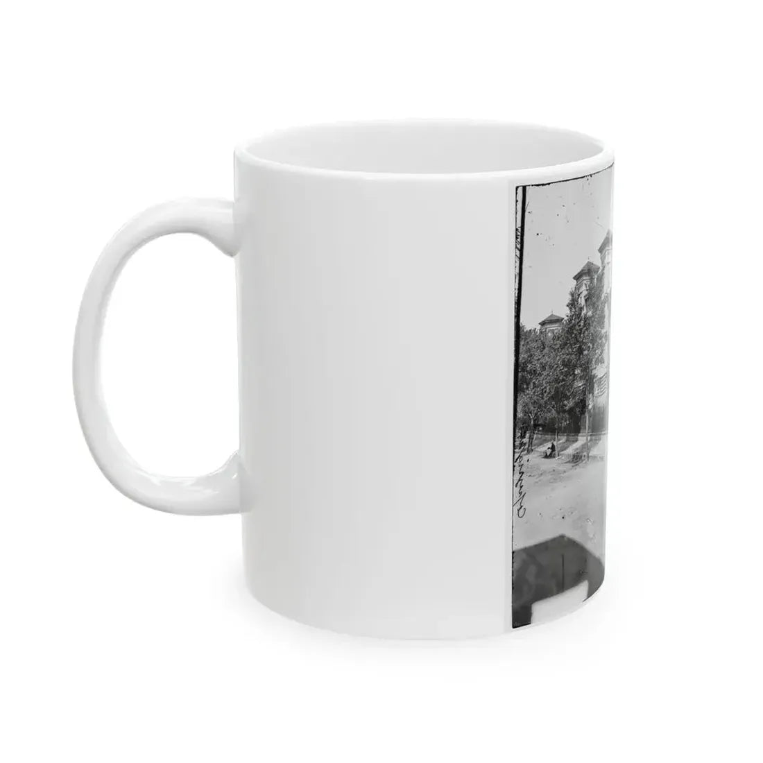 Charleston, S.C. Roper's Hospital; A Closer View (U.S. Civil War) White Coffee Mug - Go Mug Yourself