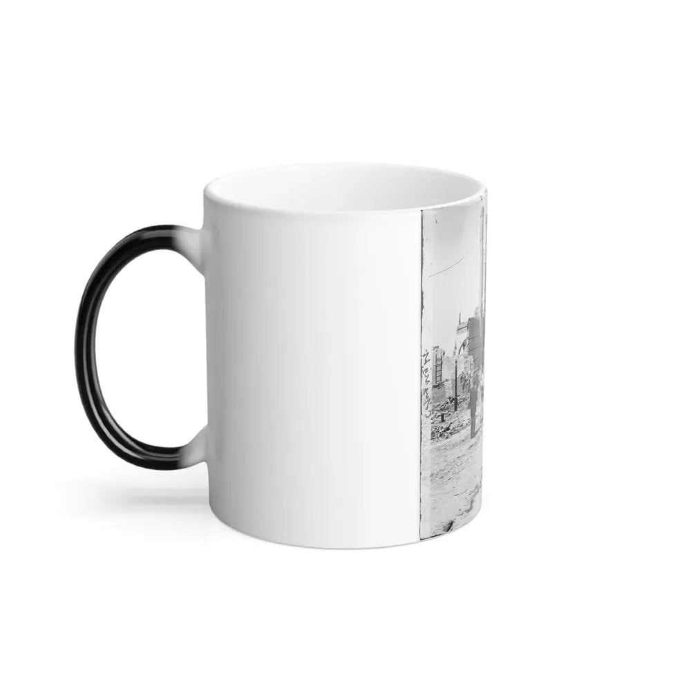 Charleston, S.C. Ruins of the North Eastern Railroad Depot (U.S. Civil War) Color Changing Coffee Mug 11oz - Go Mug Yourself