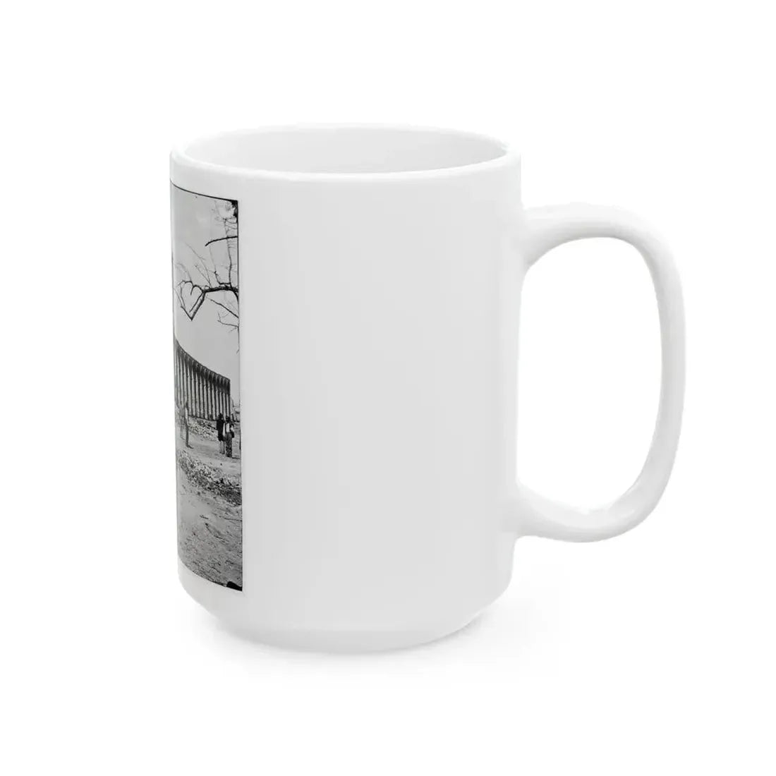 Charleston, S.C. Ruins Of The North Eastern Railroad Depot (U.S. Civil War) White Coffee Mug - Go Mug Yourself