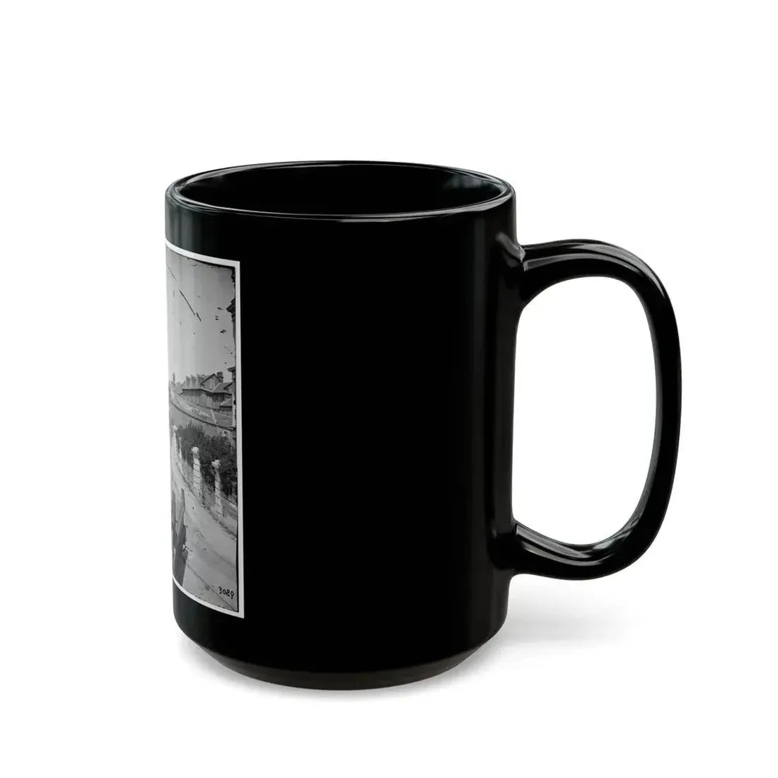 Charleston, S.C. South Battery; Dismantled Blakely Gun In Foreground (U.S. Civil War) Black Coffee Mug - Go Mug Yourself
