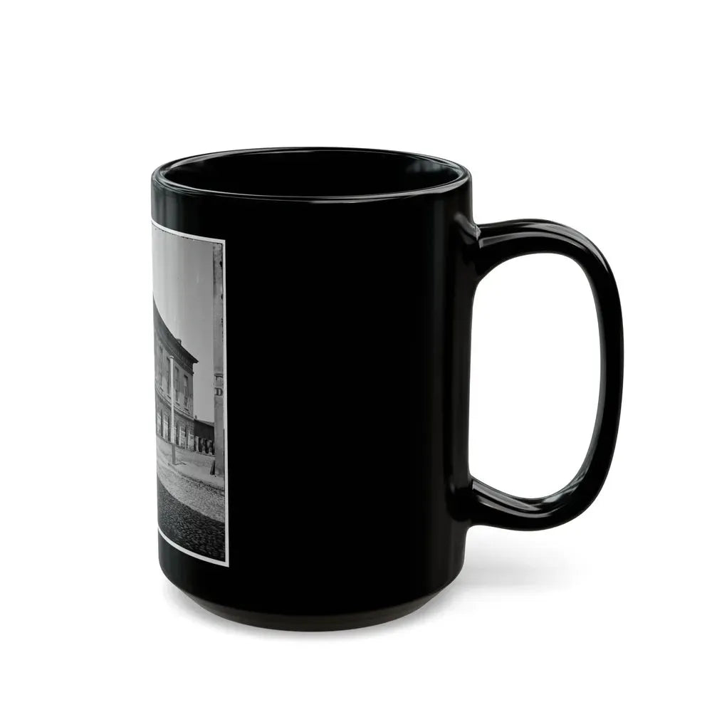 Charleston, S.C. The Old Market House (188 Meeting Street) (U.S. Civil War) Black Coffee Mug - Go Mug Yourself
