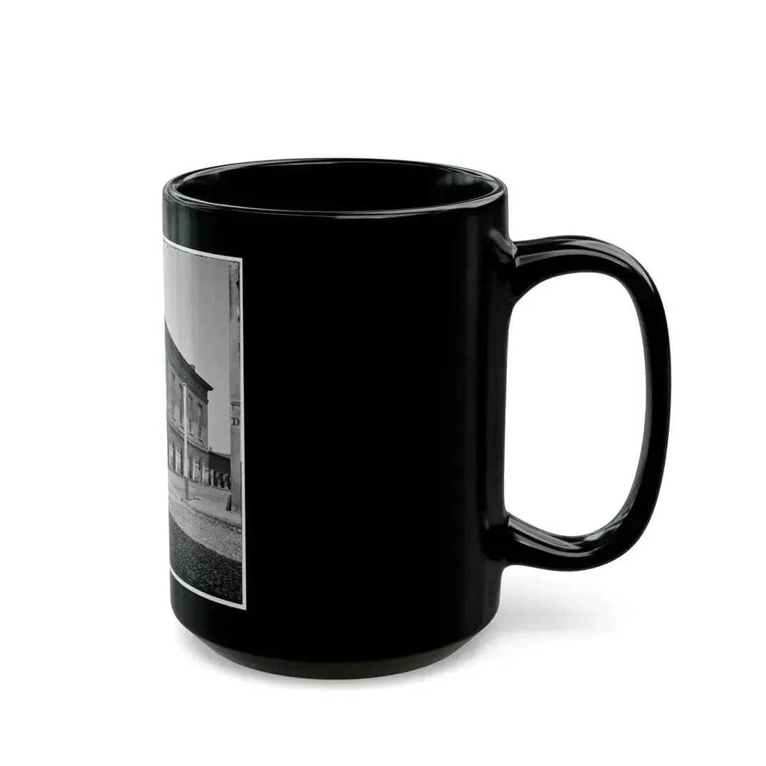 Charleston, S.C. The Old Market House (188 Meeting Street) (U.S. Civil War) Black Coffee Mug - Go Mug Yourself