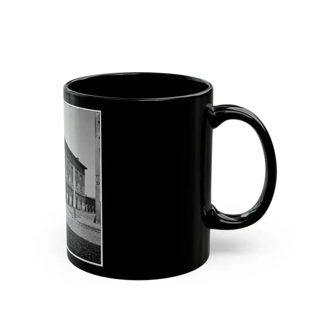 Charleston, S.C. The Old Market House (188 Meeting Street) (U.S. Civil War) Black Coffee Mug - Go Mug Yourself