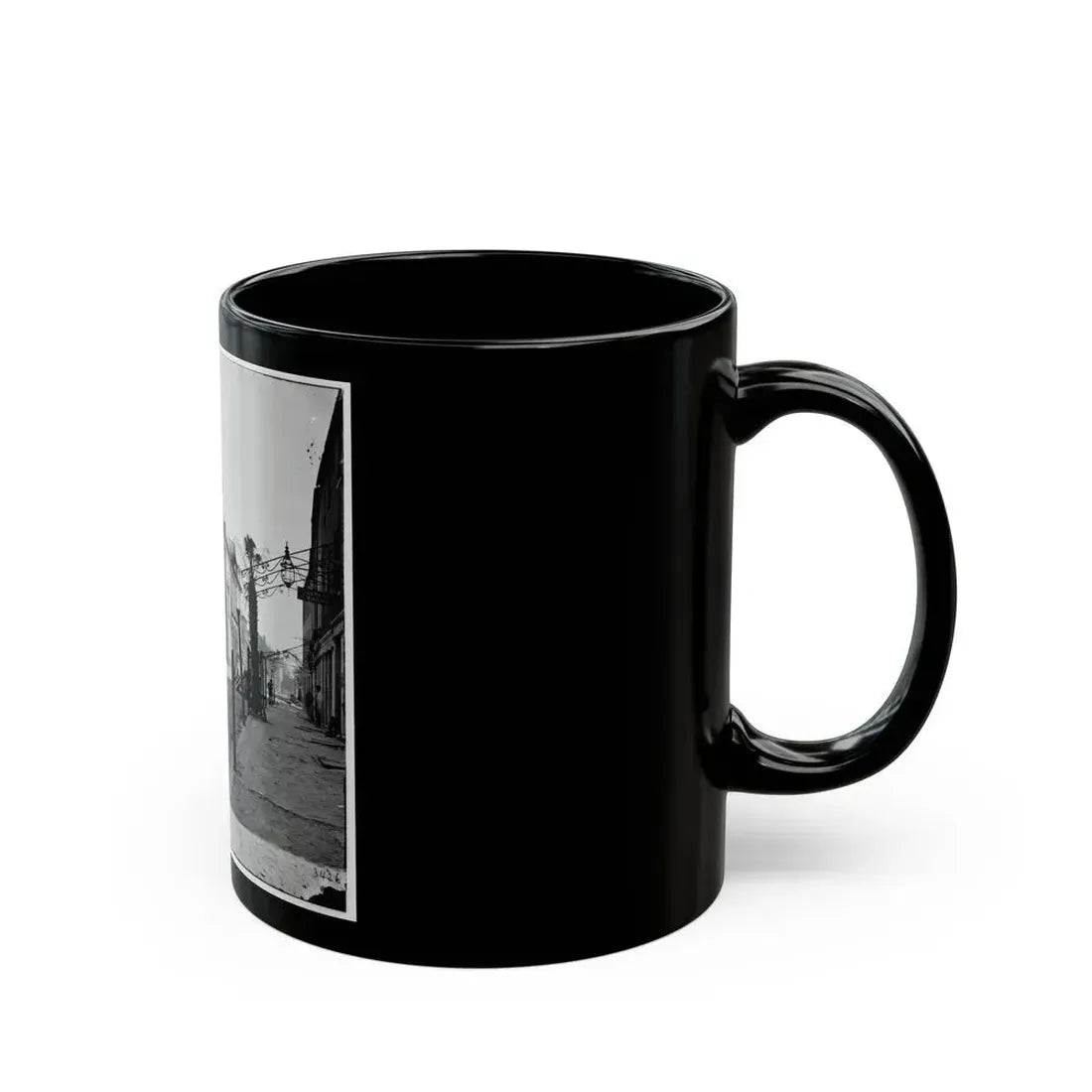 Charleston, S.C. The Post Office (Old Exchange And Custom House, 122 East Bay) (U.S. Civil War) Black Coffee Mug - Go Mug Yourself