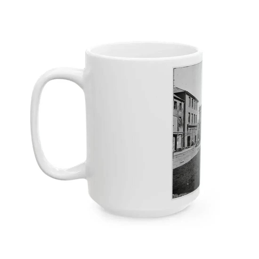 Charleston, S.C. The Post Office (Old Exchange And Custom House, 122 East Bay) (U.S. Civil War) White Coffee Mug - Go Mug Yourself