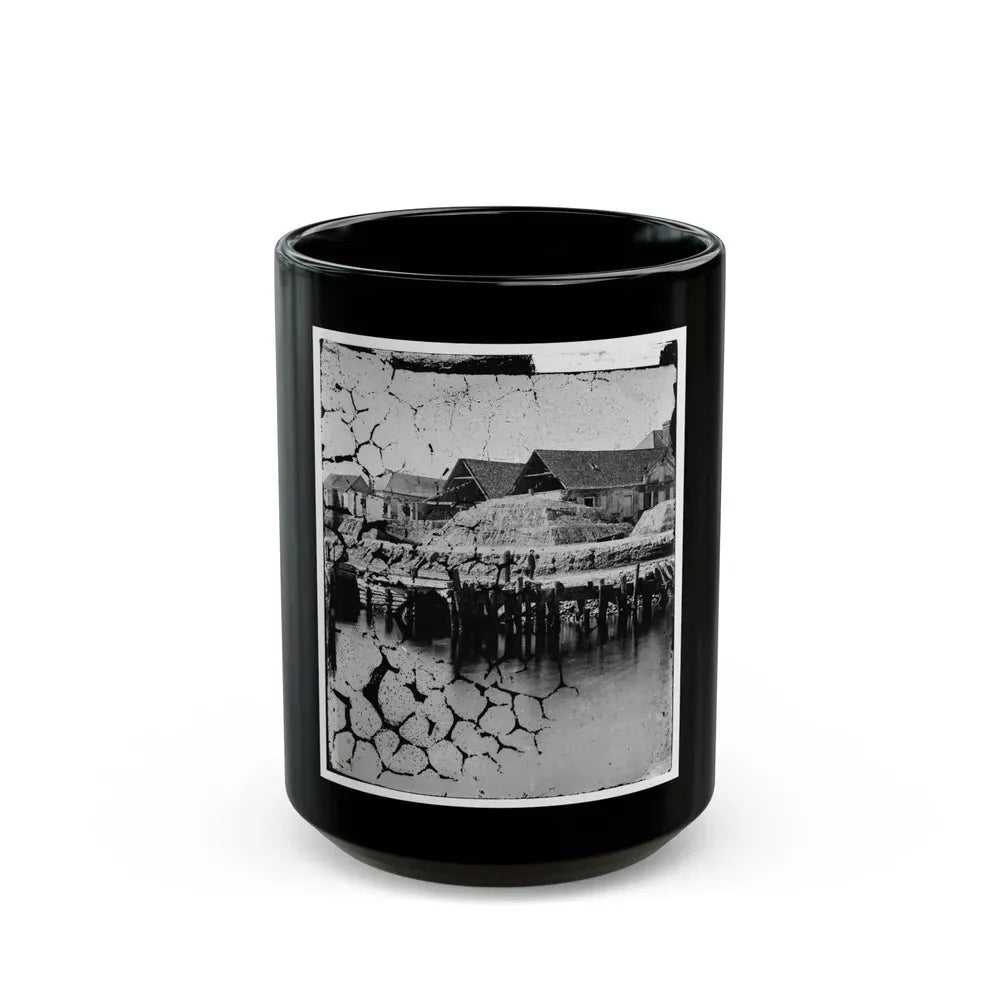 Charleston, South Carolina. Waterfront (U.S. Civil War) Black Coffee Mug 15oz - Go Mug Yourself