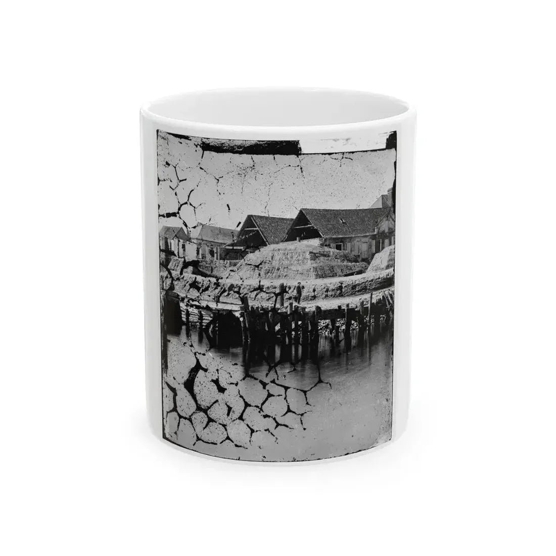 Charleston, South Carolina. Waterfront (U.S. Civil War) White Coffee Mug 11oz - Go Mug Yourself