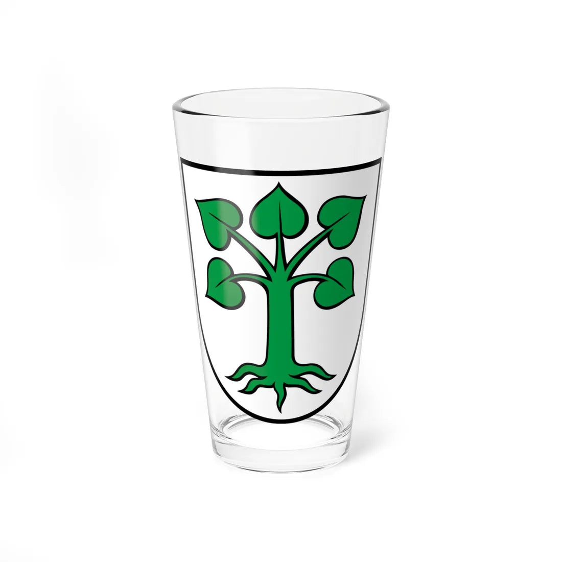 CHE Auw AG COA (Switzerland) (Coat of Arms) Pint Glass 16oz - Go Mug Yourself