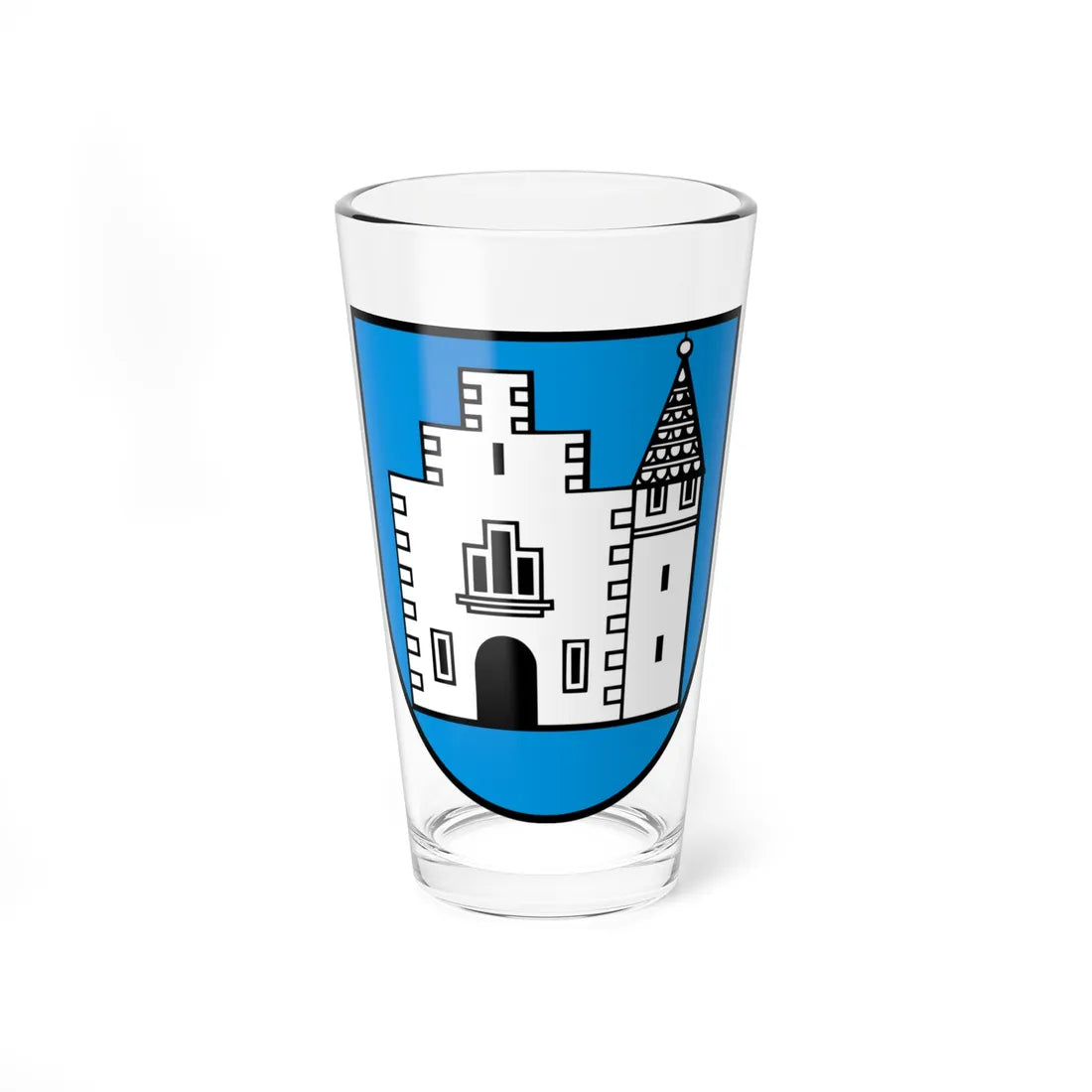 CHE Bellikon COA (Switzerland) (Coat of Arms) Pint Glass 16oz - Go Mug Yourself