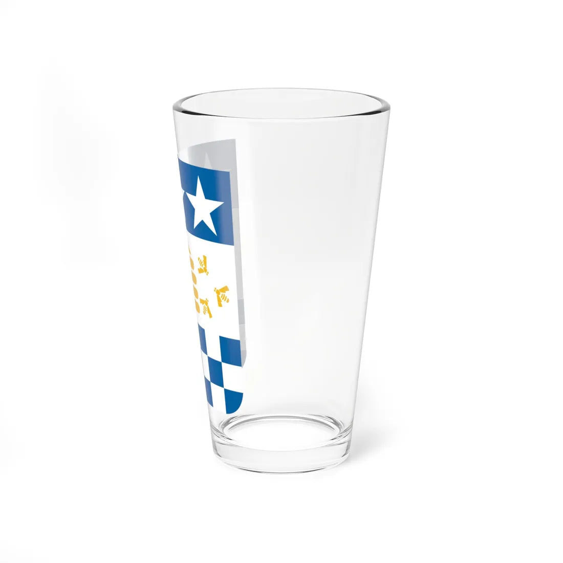 CHE La Chaux-de-Fonds COA (Switzerland) (Coat of Arms) Pint Glass 16oz - Go Mug Yourself