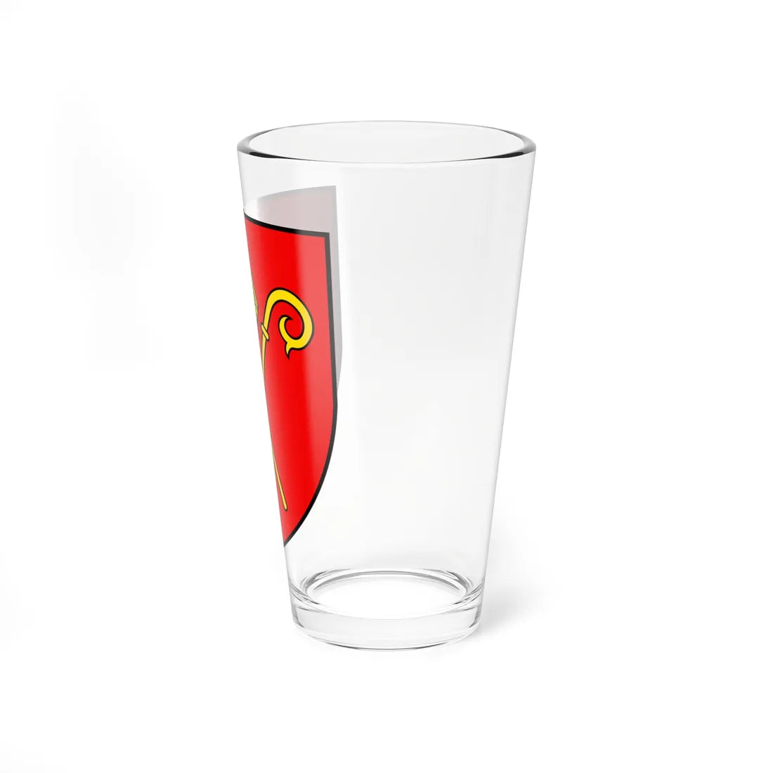 CHE Naters COA (Switzerland) (Coat of Arms) Pint Glass 16oz - Go Mug Yourself