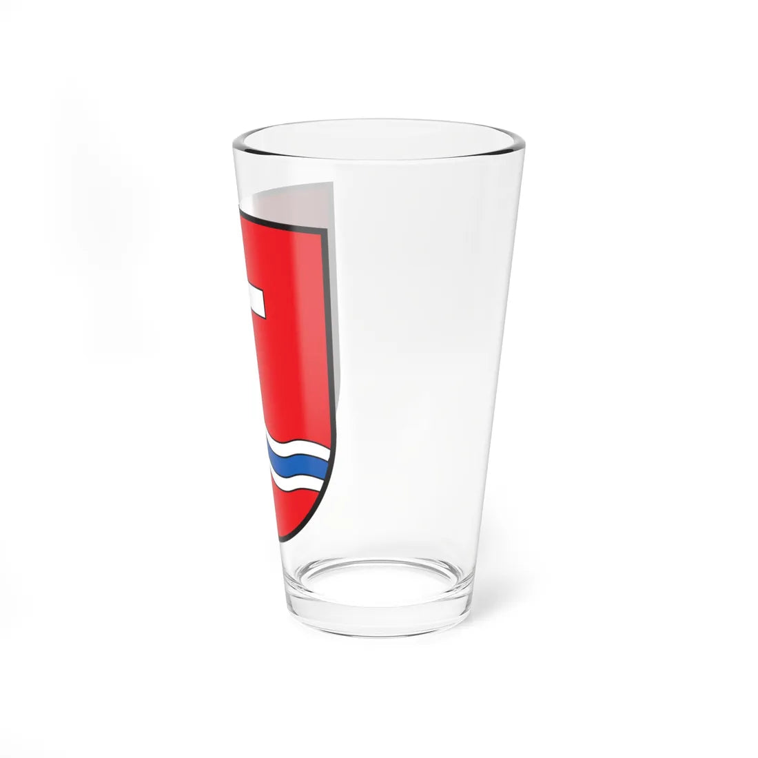 CHE Sufers COA (Switzerland) (Coat of Arms) Pint Glass 16oz - Go Mug Yourself