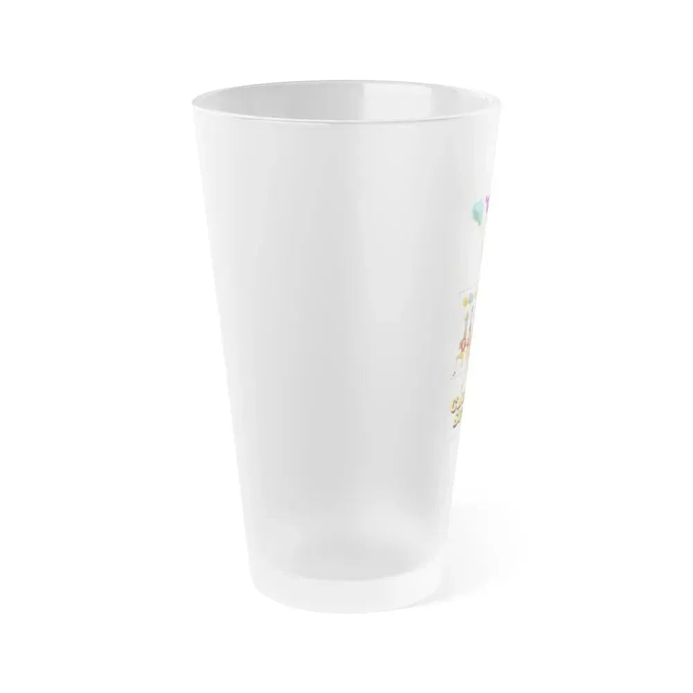 CHEERING SECTION 1977 Movie Poster - Frosted Pint Glass 16oz - Go Mug Yourself