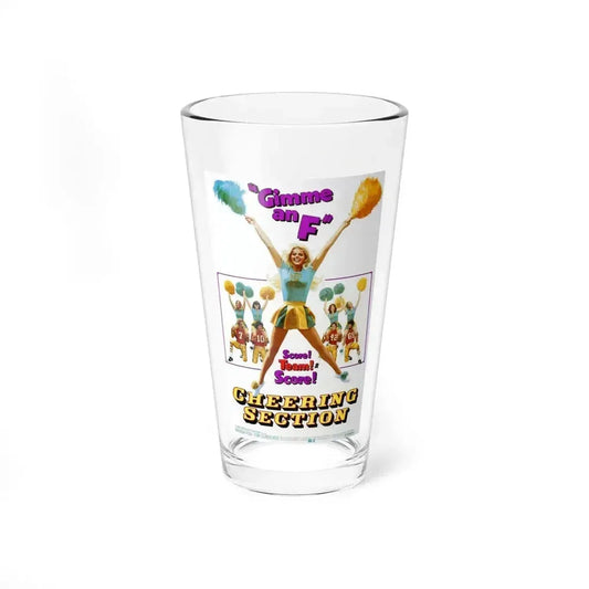CHEERING SECTION 1977 Movie Poster - Pint Glass 16oz 16oz - Go Mug Yourself