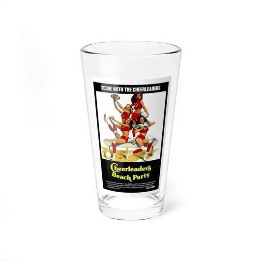 CHEERLEADERS BEACH PARTY 1978 Movie Poster - Pint Glass 16oz 16oz - Go Mug Yourself