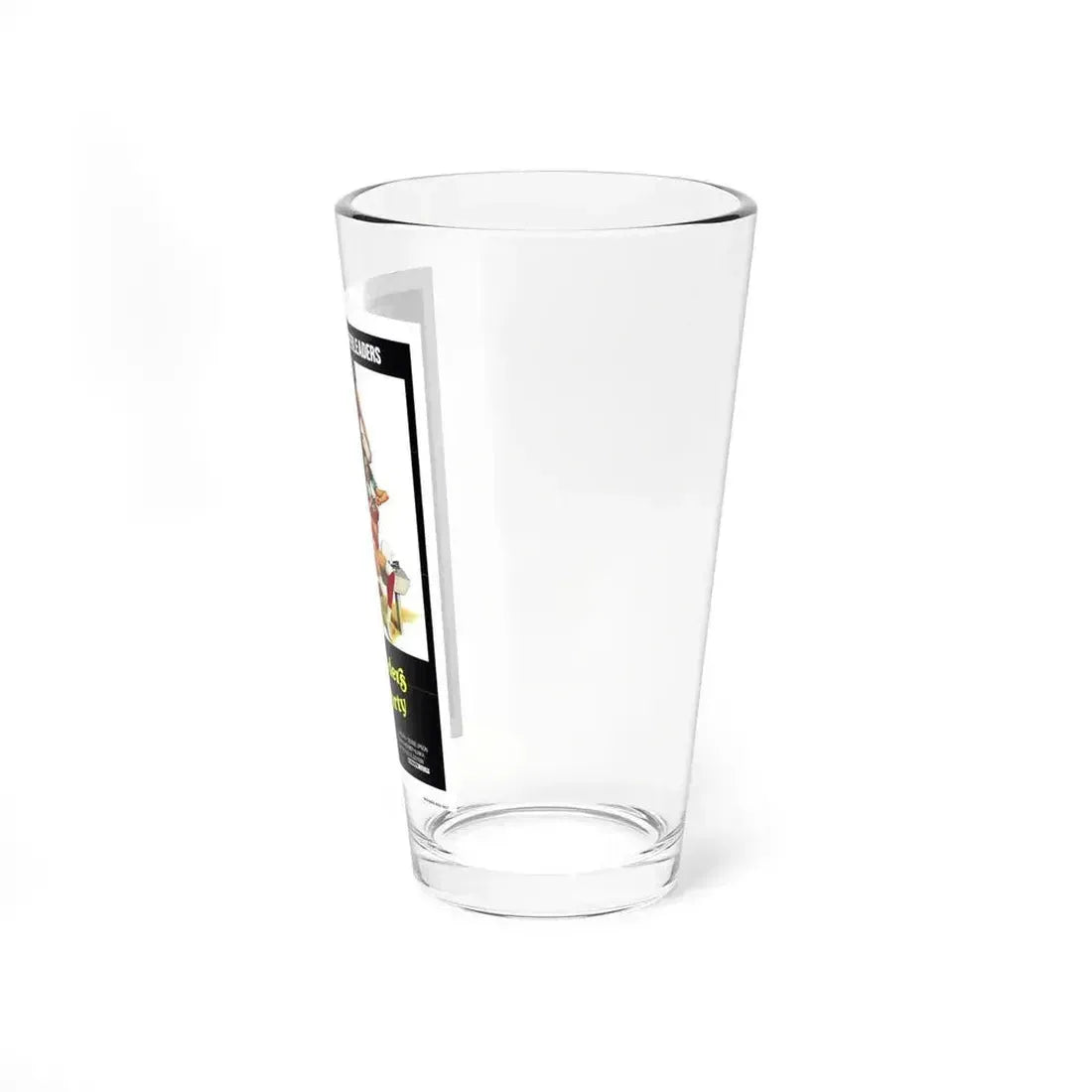 CHEERLEADERS BEACH PARTY 1978 Movie Poster - Pint Glass 16oz - Go Mug Yourself