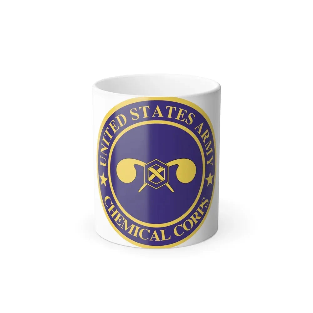 Chemical Corps (U.S. Army) Color Changing Coffee Mug 11oz - Go Mug Yourself