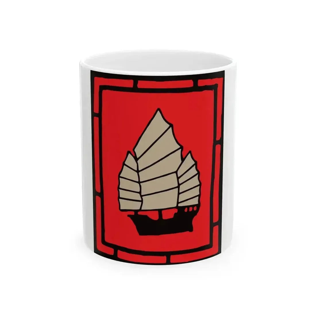 Cheng I Sao Flag 2 (China) White Coffee Mug 11oz - Go Mug Yourself