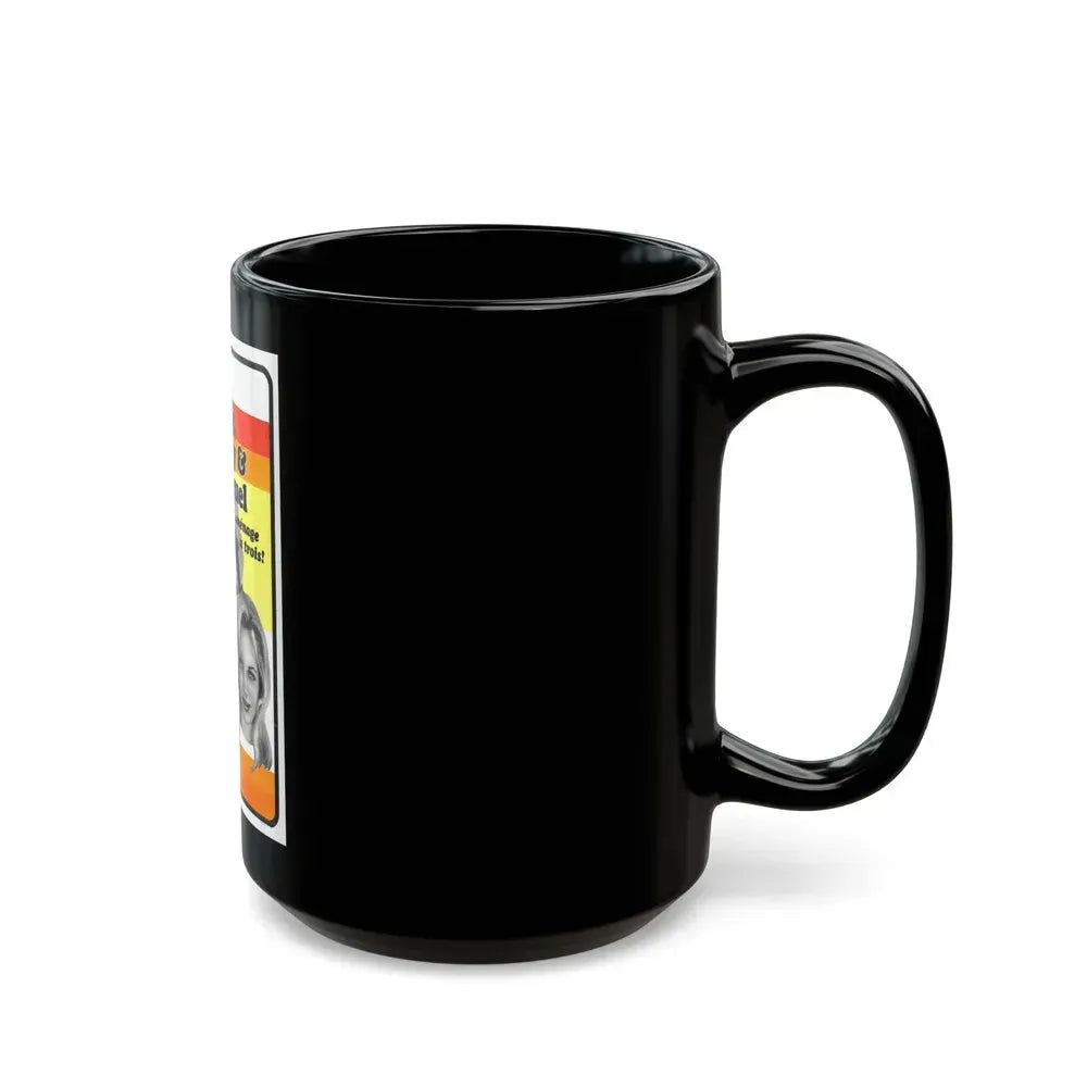 CHERRY, HARRY & RAQUEL 1969 Movie Poster - Black Coffee Mug - Go Mug Yourself