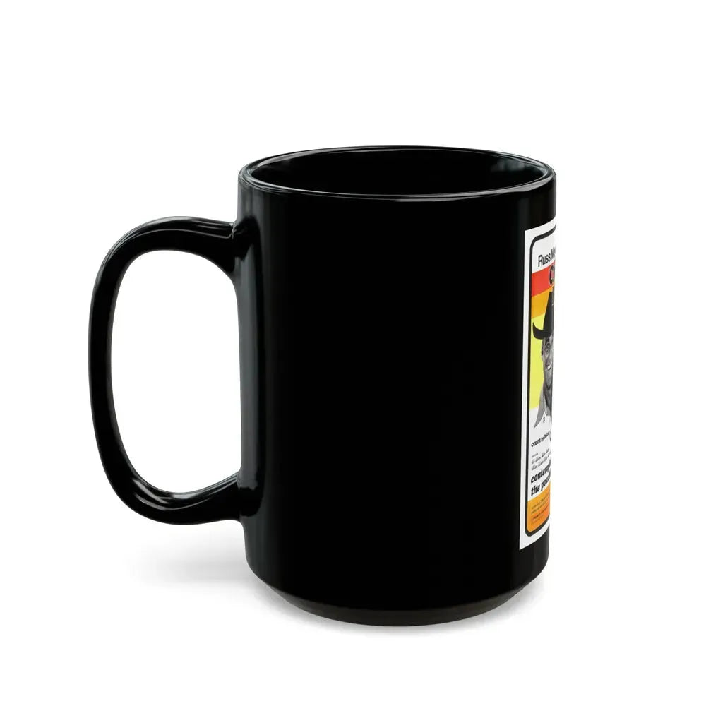 CHERRY, HARRY & RAQUEL 1969 Movie Poster - Black Coffee Mug - Go Mug Yourself