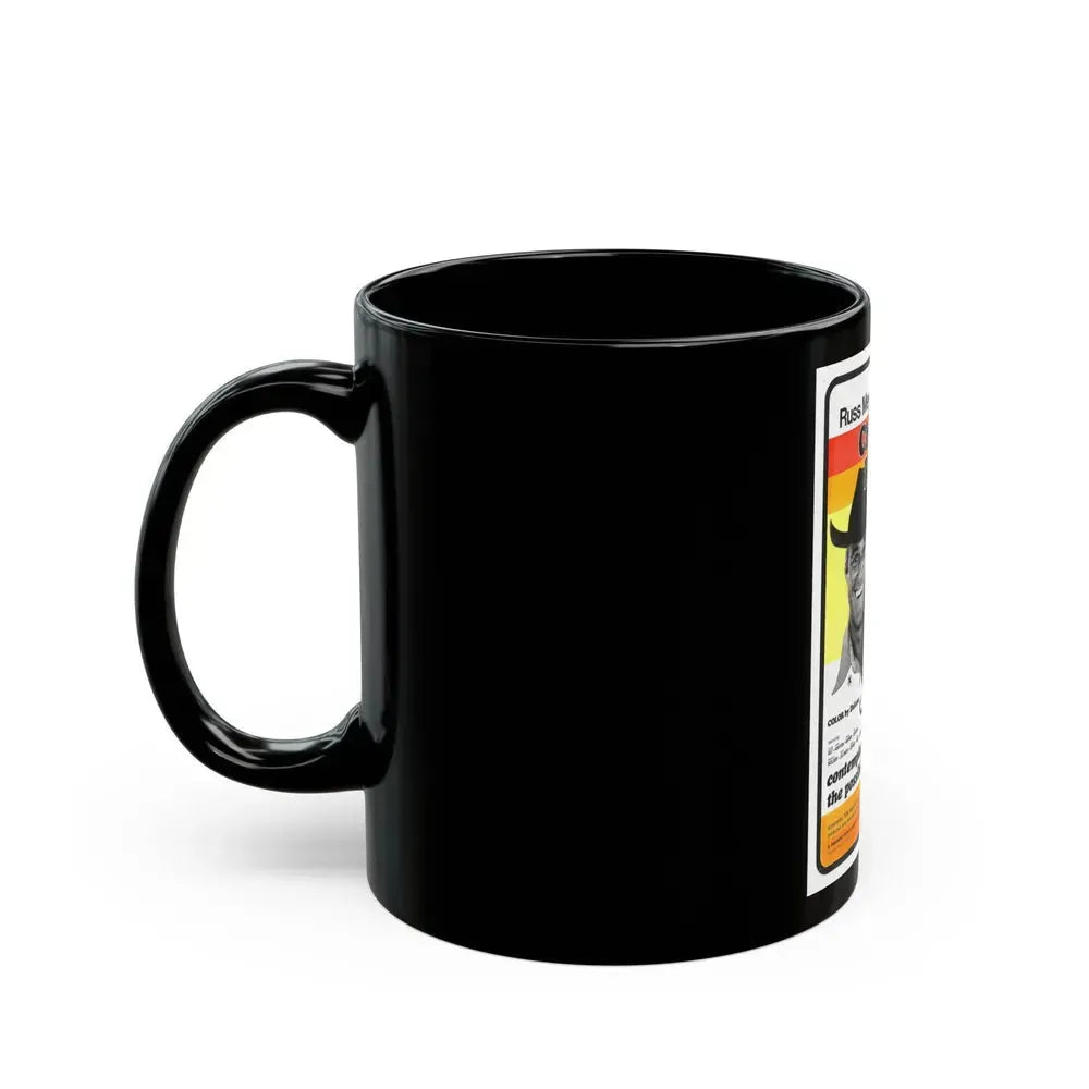 CHERRY, HARRY & RAQUEL 1969 Movie Poster - Black Coffee Mug - Go Mug Yourself
