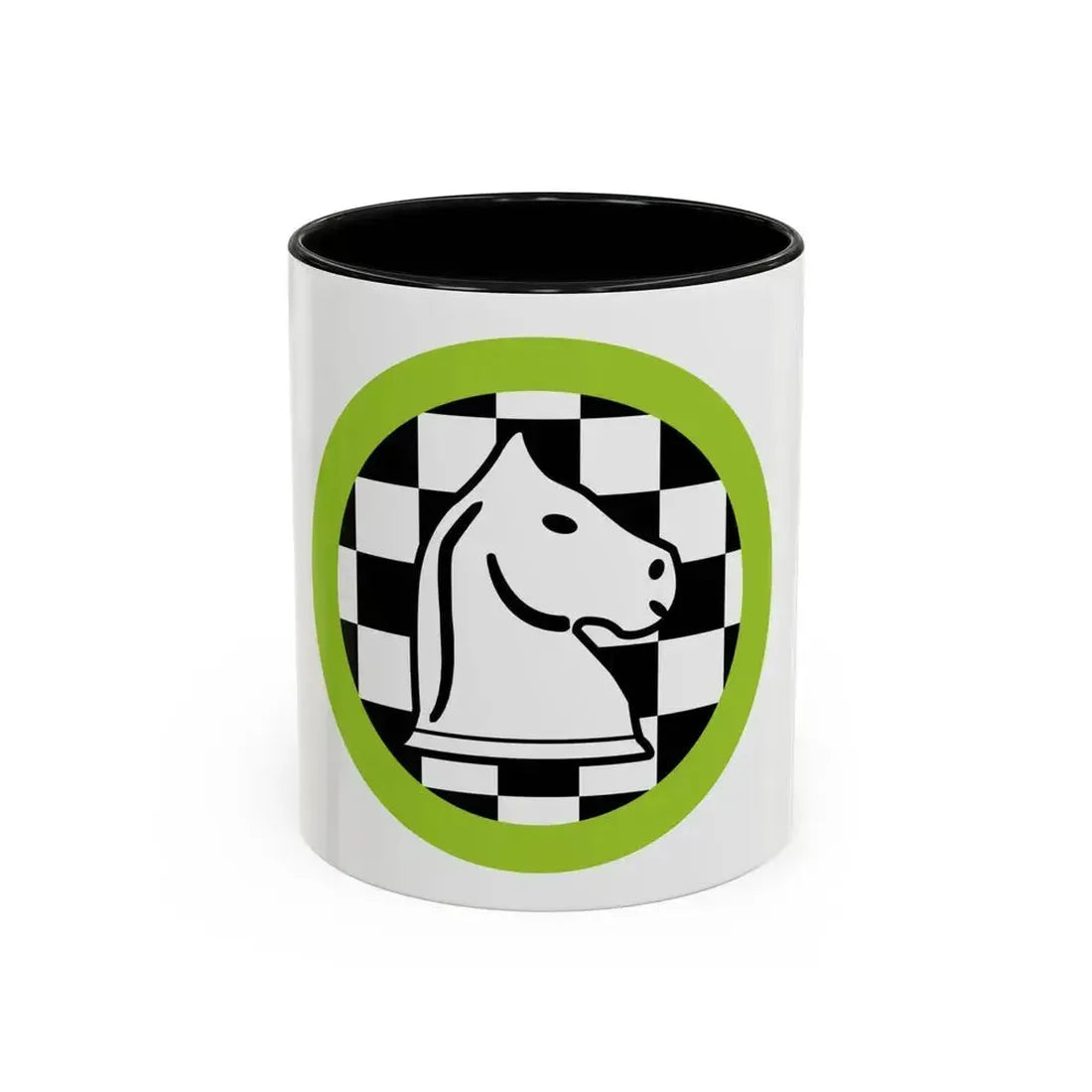 Chess (Boy Scout Merit Badge) Accent Coffee Mug 11oz Black - Go Mug Yourself