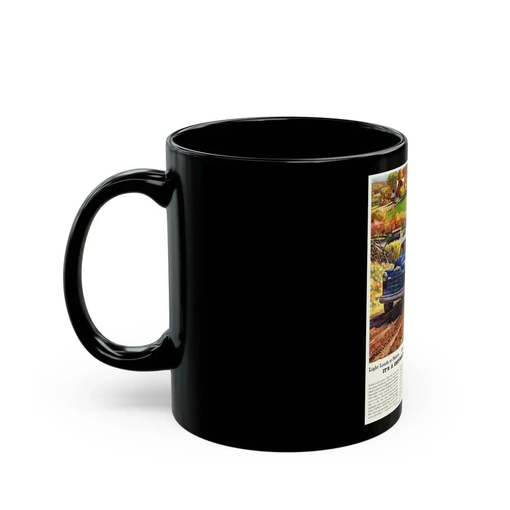 Chevrolet advance-design trucks, 1950 (1) - Black Coffee Mug - Go Mug Yourself