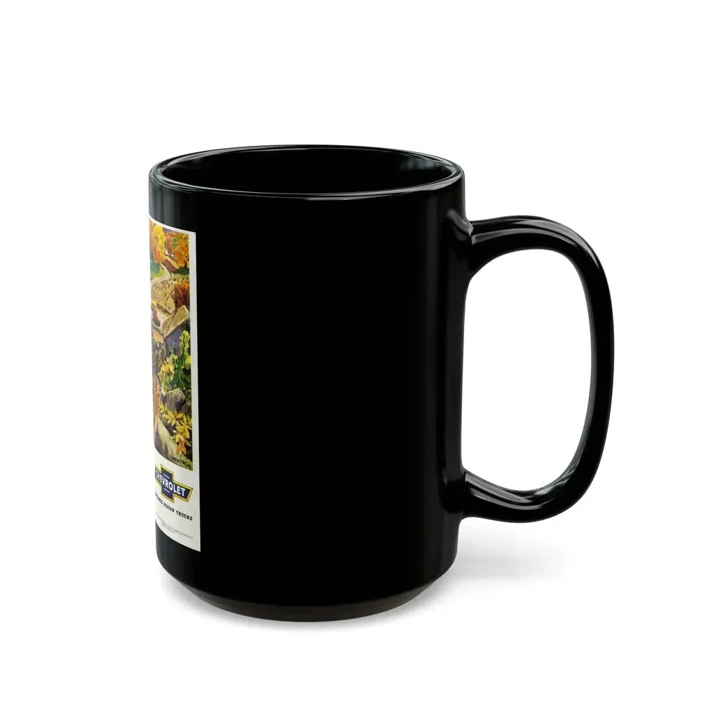 Chevrolet advance-design trucks, 1950 (1) - Black Coffee Mug - Go Mug Yourself