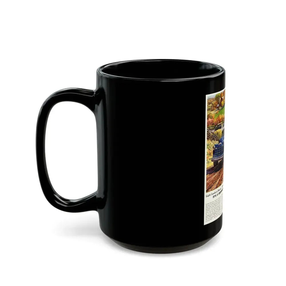 Chevrolet advance-design trucks, 1950 (1) - Black Coffee Mug - Go Mug Yourself
