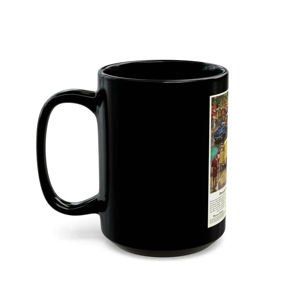Chevrolet advance-design trucks, 1950 (2) - Black Coffee Mug - Go Mug Yourself