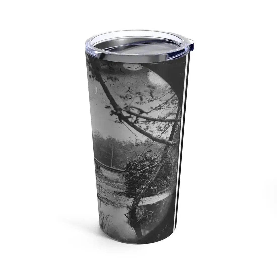 Chickahominy River, Va. Bridge On Mechanicsville Road (U.S. Civil War) Tumbler 20oz - Go Mug Yourself