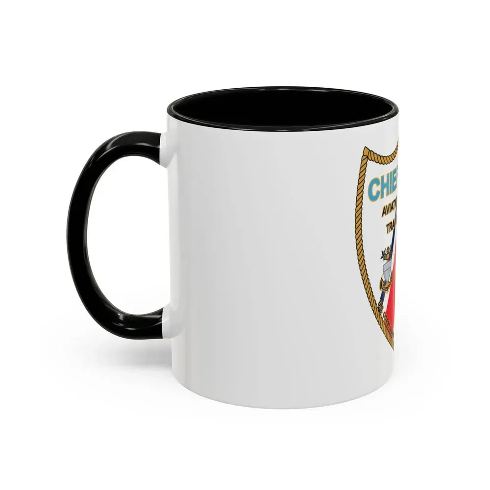 Chiefs Mess ATTC USCGC Elizabeth City NC (U.S. Coast Guard) Accent Coffee Mug - Go Mug Yourself