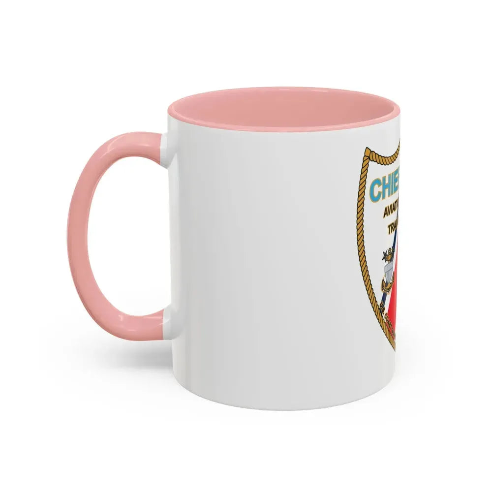 Chiefs Mess ATTC USCGC Elizabeth City NC (U.S. Coast Guard) Accent Coffee Mug - Go Mug Yourself