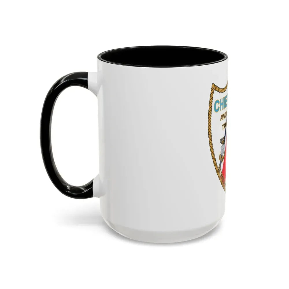 Chiefs Mess ATTC USCGC Elizabeth City NC (U.S. Coast Guard) Accent Coffee Mug - Go Mug Yourself