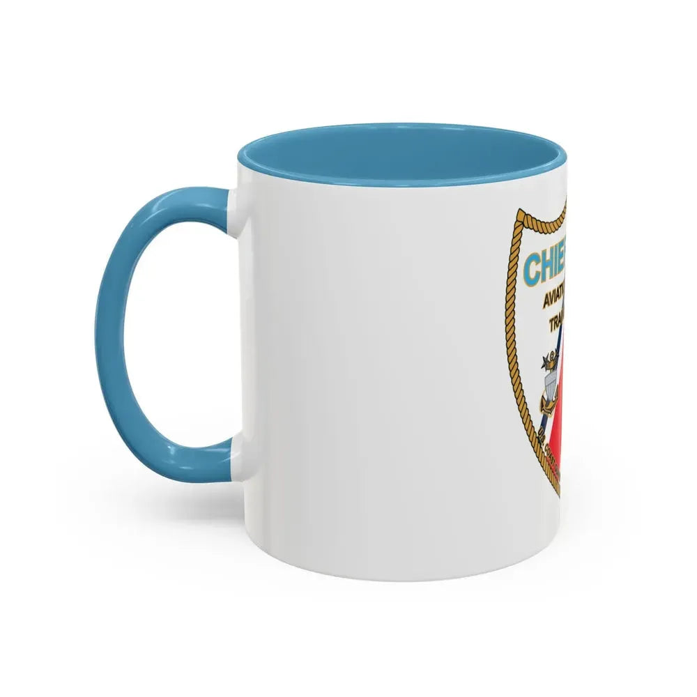 Chiefs Mess ATTC USCGC Elizabeth City NC (U.S. Coast Guard) Accent Coffee Mug - Go Mug Yourself