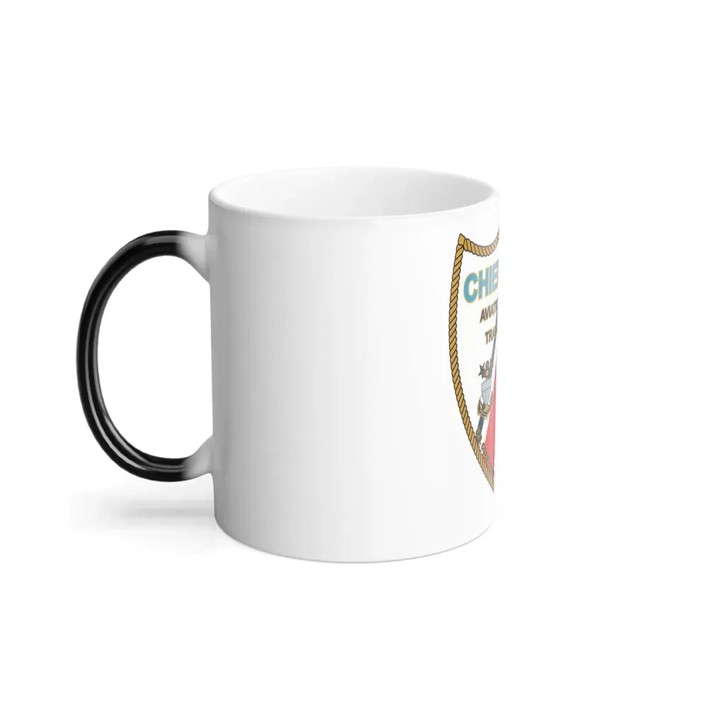 Chiefs Mess ATTC USCGC Elizabeth City NC (U.S. Coast Guard) Color Changing Coffee Mug - Go Mug Yourself