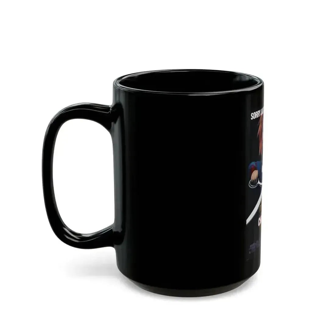 CHILD'S PLAY 2 1990 Movie Poster - Black Coffee Mug - Go Mug Yourself