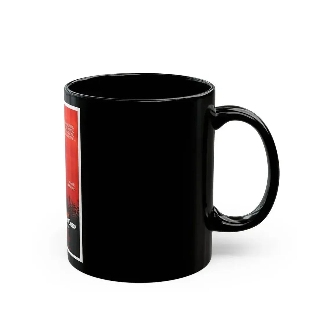 CHILDREN OF THE CORN 1984 Movie Poster - Black Coffee Mug - Go Mug Yourself
