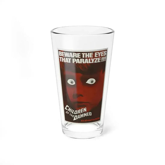 CHILDREN OF THE DAMNED 1964 Movie Poster - Pint Glass 16oz 16oz - Go Mug Yourself